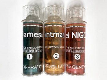 BAPE × Futura Figures (Set of 3) - EL NIGO, POINTMAN, LE JAMES